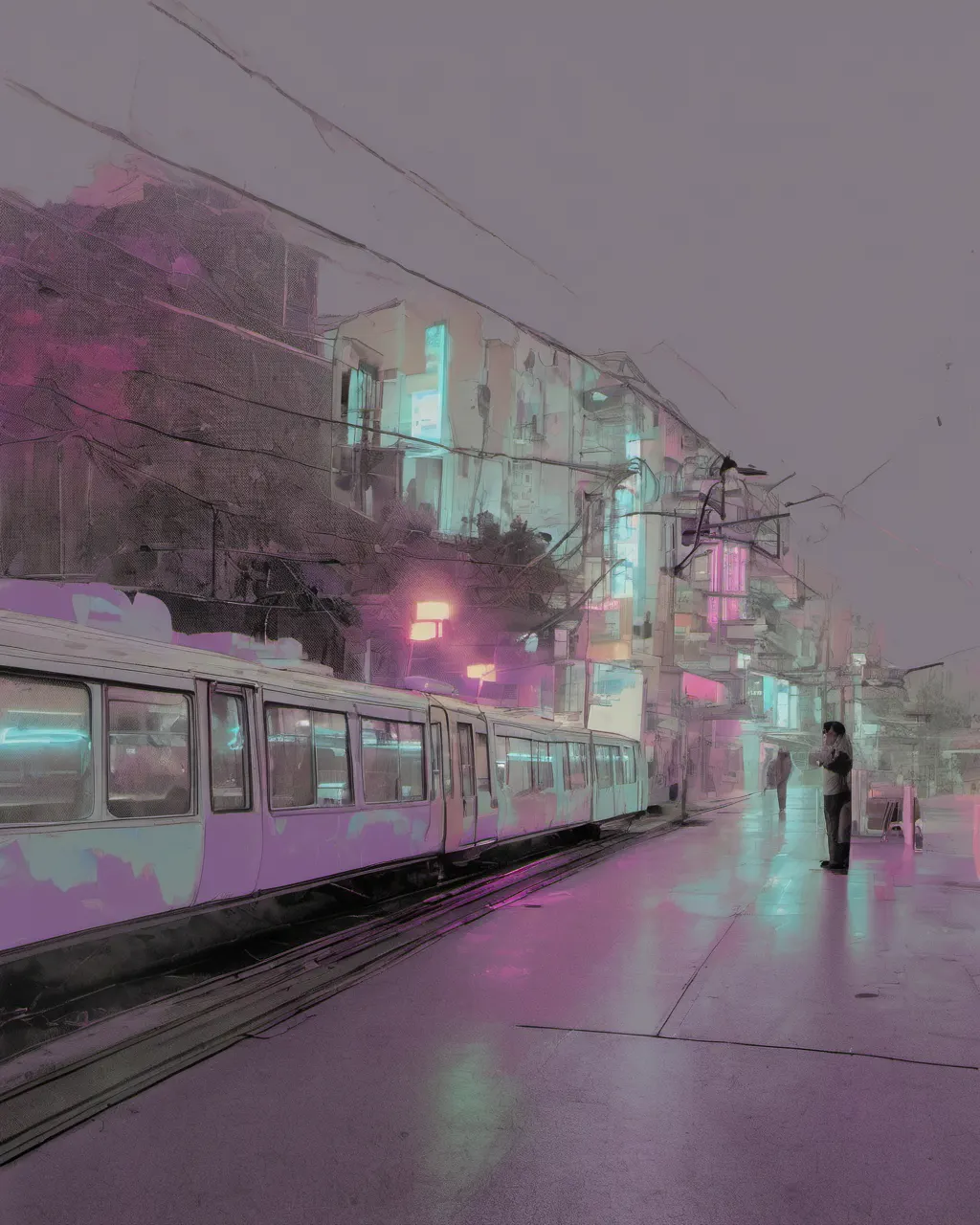 Tram / metro seed reference for Memory#01